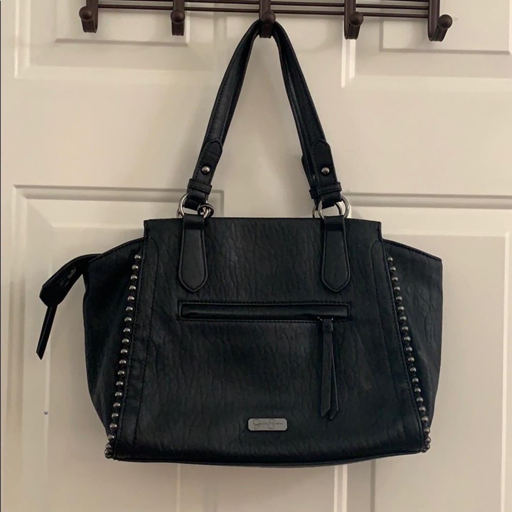 Jessica Simpson Black Studded Purse